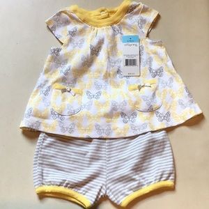 🌸  OFFSPRING 2 PIECE OUTFIT 6 MONTHS NWT